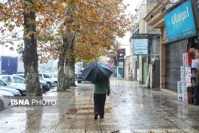 هشدار سطح زرد در فارس؛ بارش باران و برف در راه است!