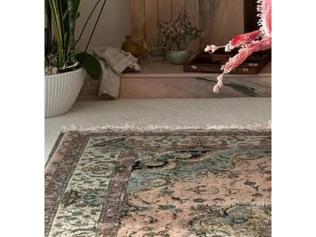 گلاب، فرش ایرانی و تخته نرد در خانه این مُدل جهانی چه معنایی می‌دهد؟