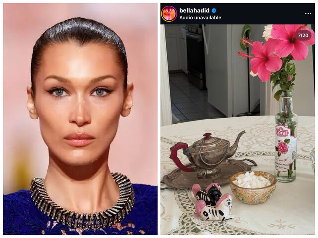 راز حضور گلاب و فرش ایرانی در خانه بلا حدید؛ مُد فرهنگی یا پیوند عمیق هویتی؟