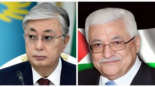 رایزنی محمود عباس و رئیس‌جمهور قزاقستان درباره تحولات فلسطین
