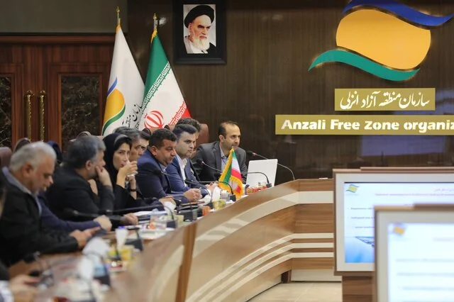 بازدید هیئت اقتصادی روسیه از منطقه آزاد انزلی و بندر کاسپین