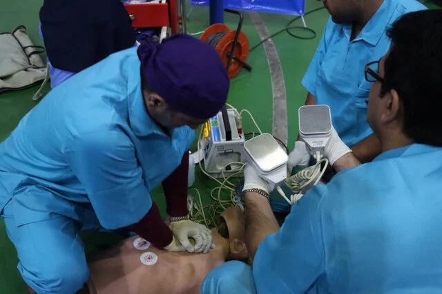 مسابقات مهارتی طب رزم نداجا در رشت برگزار شد