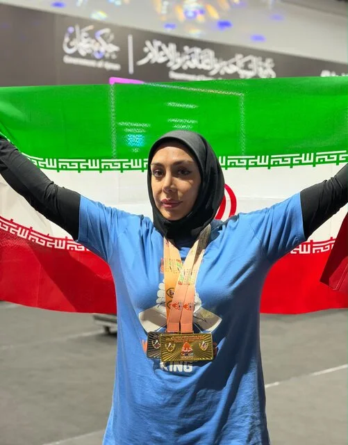 درخشش بی‌نظیر میترا عبدالوند؛ بانوی خوزستانی که در کاپ آسیایی مچ‌اندازی امارات طلا و نقره گرفت!
