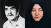 مادر شهید محمد قائدامینی هارونی در مراسمی باشکوه آسمانی شد
