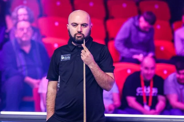 حذف ناامیدکننده آخرین نماینده اسنوکر ایران از قهرمانی جهان!