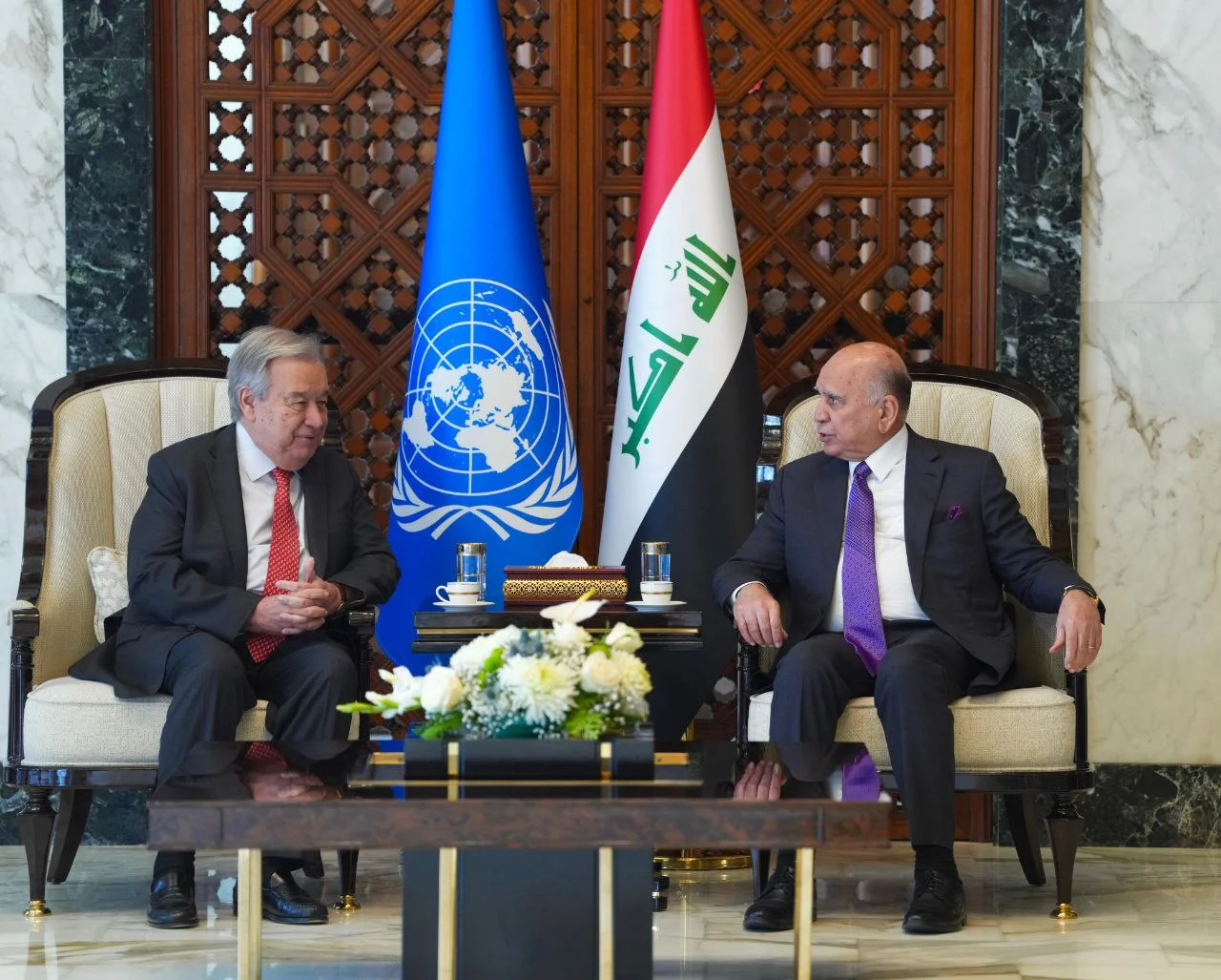 سفر گوترش به بغداد در پایان رسمی ماموریت سازمان ملل در عراق