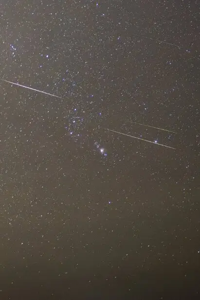 آلبوم تصاویر بارش شهابی جوزایی ۲۰۲۵