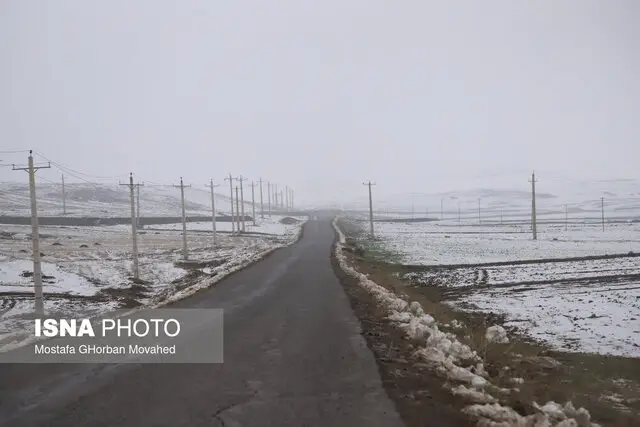 پلیس راه اهر: احتمال انسداد موقت مسیرها در پی تشدید بارش برف وجود دارد