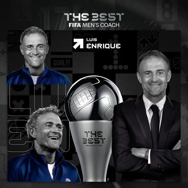 دمبله و انریکه بهترین‌های سال ۲۰۲۵ فوتبال جهان شناخته شدند