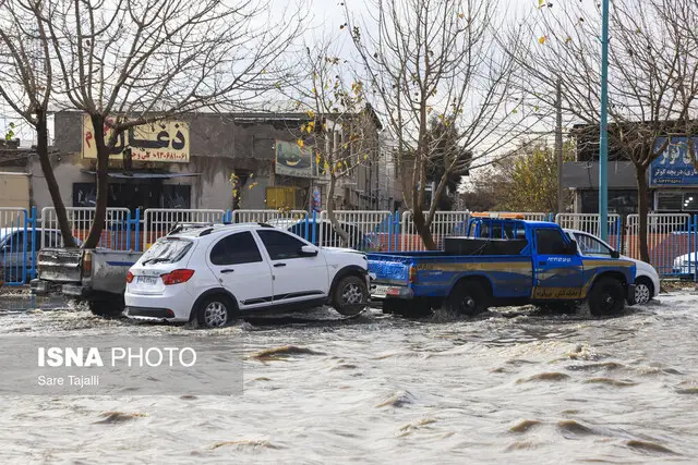 بارش ۷۹ میلیمتری برف و باران در نطنز 