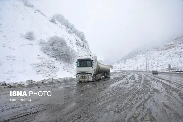 کولاک وحشتناک برف در آذربایجان شرقی؛ رانندگان مراقب باشند!