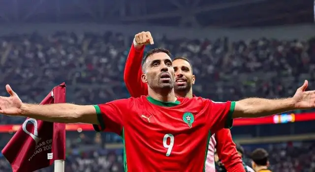 وداع احساسی عبدالرزاق حمدالله با تیم ملی پس از قهرمانی تاریخی مراکش در جام ملت‌های عرب