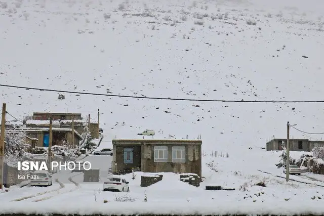 بارش یک متری برف در دیشموک کهگیلویه؛ هشدار نارنجی هواشناسی جدی شد!