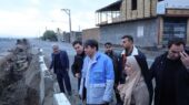 بازدید ویژه از تنها تهدید سیلابی جیرفت؛ تلاش فوری برای مهار خسارت‌ها