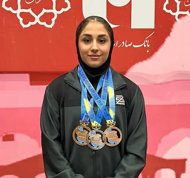 دعوت درخشان مبینا حسینی از خوزستان به اردوی تیم ملی وزنه‌برداری زنان!