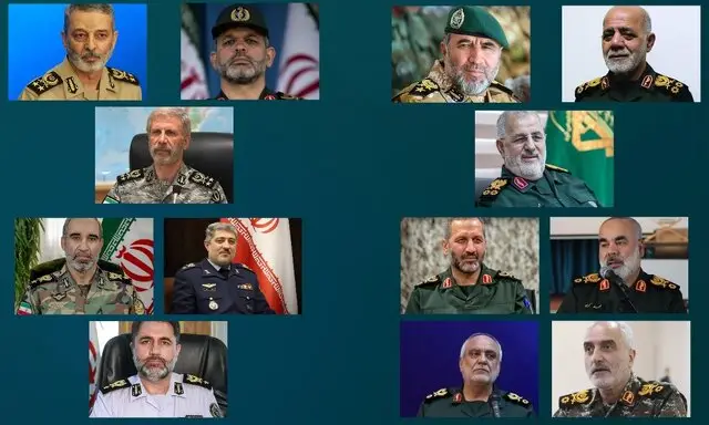 ترکیب جدید فرماندهان نظامی پس از جنگ ۱۲ روزه؛ چه تغییراتی رخ داد؟
