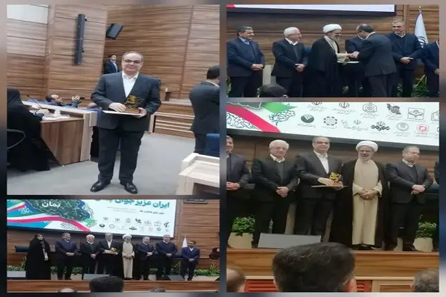 تجلیل ویژه از رئیس بیمارستان امام رضا (ع) بجنورد در رویداد استانی «ایران عزیز، جوان بمان»