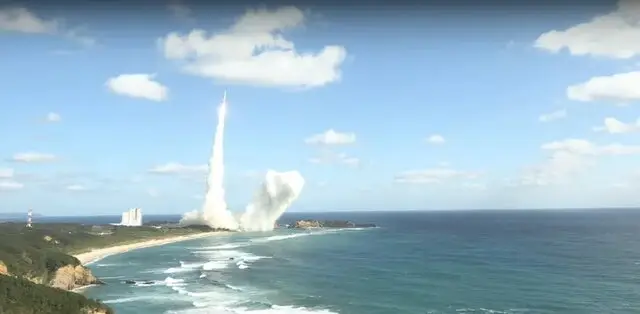 موشک ژاپن هنگام پرتاب ماهواره دچار نقص فنی شد