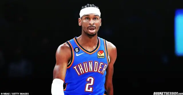 گیلجس-الکساندر به رکورد تاریخی NBA نزدیک شد؛ صدمین بازی متوالی با ۲۰ امتیاز!