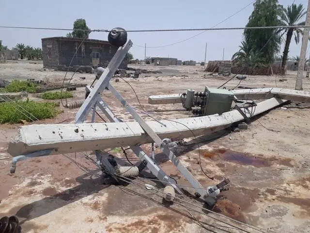 خسارت ۶۰۰ میلیاردی باد و باران به شبکه برق سیستان و بلوچستان؛ تلاش شبانه‌روزی برای بازسازی فوری!