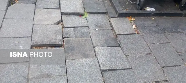سنگفرش‌های لغزنده و قدمهای نگران در خیابان امام ارومیه