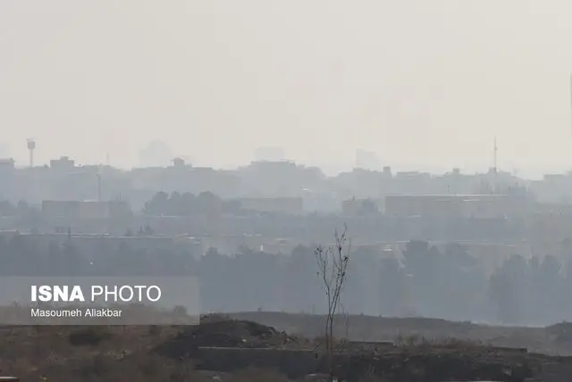 وضعیت قرمز آلودگی در البرز؛ نفس کشیدن سخت شد!