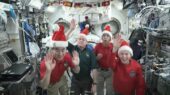 کریسمس فضایی؛ تبریک شگفت‌انگیز فضانوردان از مدار زمین به قلب خانه‌ها