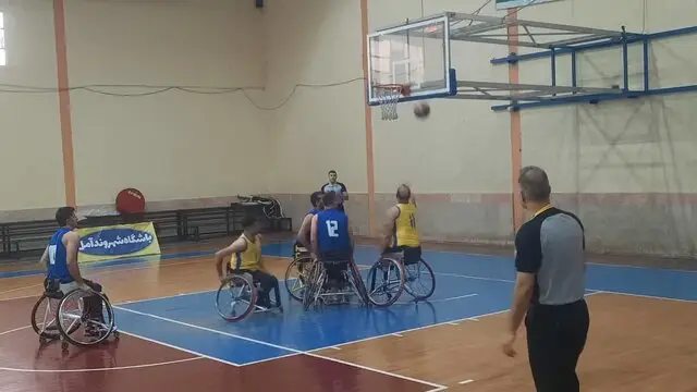 قهرمان شش دوره لیگ برتر بسکتبال با ویلچر در آمل چگونه حریف قدرتمند را شکست داد؟