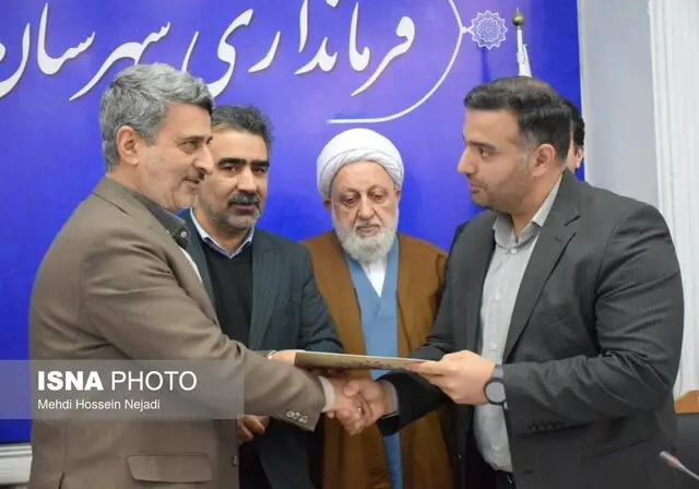 معرفی دادستان جدید آستارا در آیینی پرشور با حضور مقامات عالی قضایی