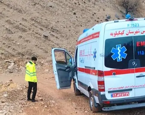 نجات جان کودک لودابی در عملیات نفس‌گیر ۳ ساعته پس از آتش‌سوزی منزل