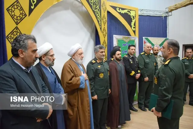 فرمانده جدید سپاه آستارا با حضور جانشین سپاه قدس گیلان معرفی شد