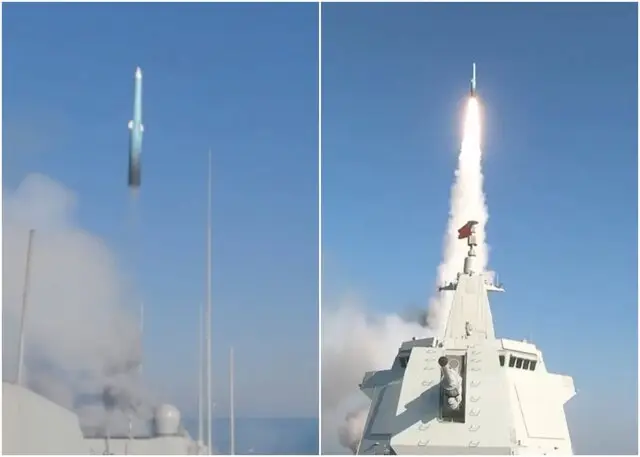 انتشار فیلمی از شلیک موشک ضد کشتی جدید چین
