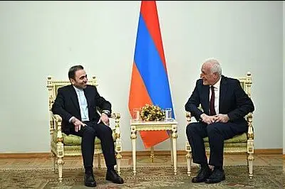 تسلیم استوارنامه سفیر جدید ایران به رئیس جمهور ارمنستان
