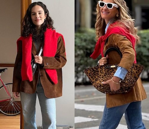 بافت قرمز و ده استایل