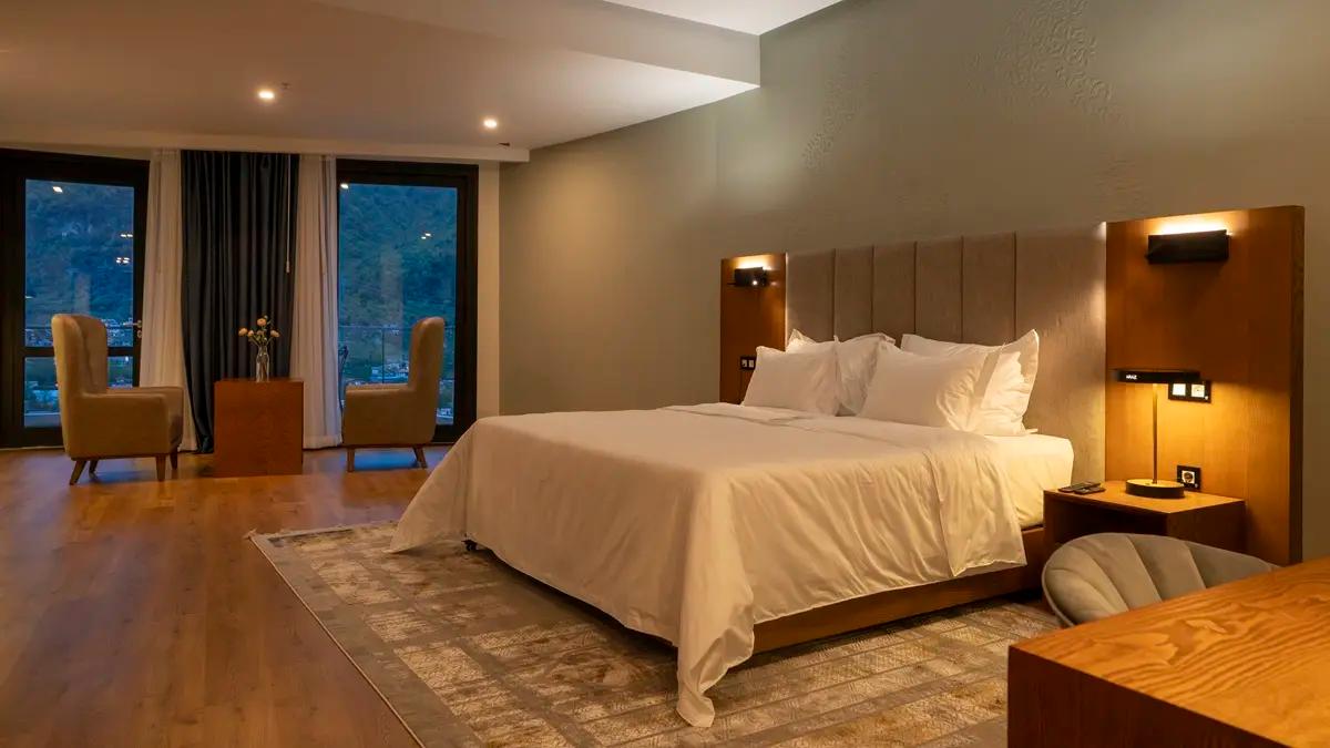 عکس اتاق های هتل آراز نوشهر