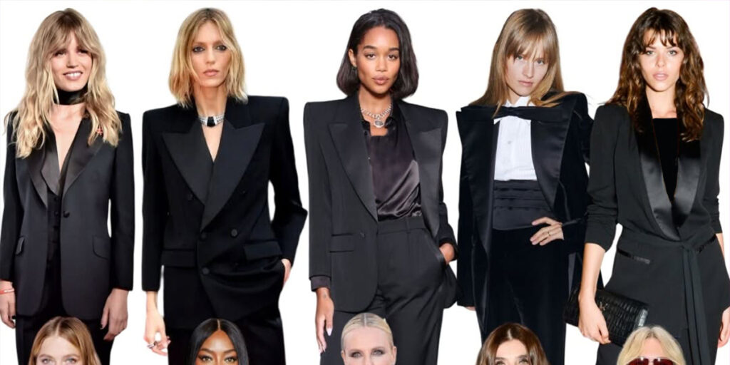 استایل با کت و شلوار مشکی