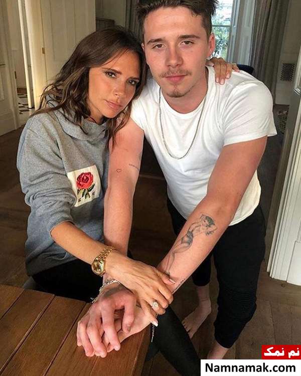 زندگینامه ویکتوریا بکام و همسرش ویکتوریا بکام و پسرش بروکلین