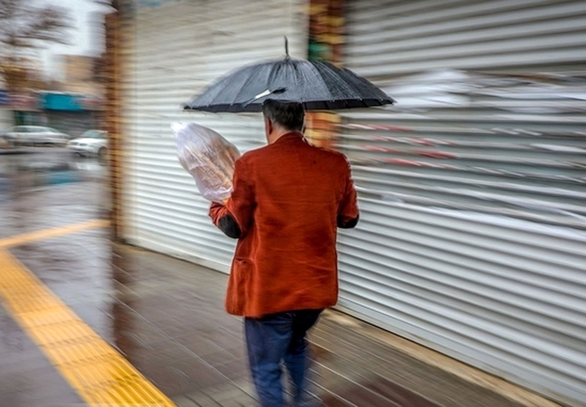 هشدار نارنجی هواشناسی؛ بارش شدید و تگرگ در ۱۷ استان از دوشنبه تا چهارشنبه