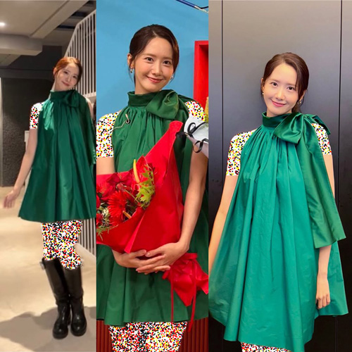 پیراهن سبز ایم یونا