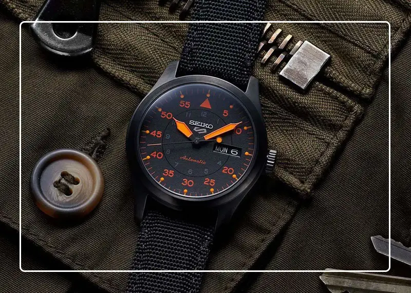 ساعت مشکی سیکو