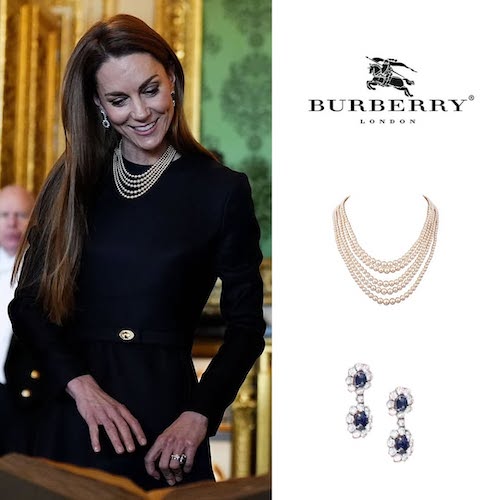 کیت میدلتون در میزبانی از مقامات آلمان