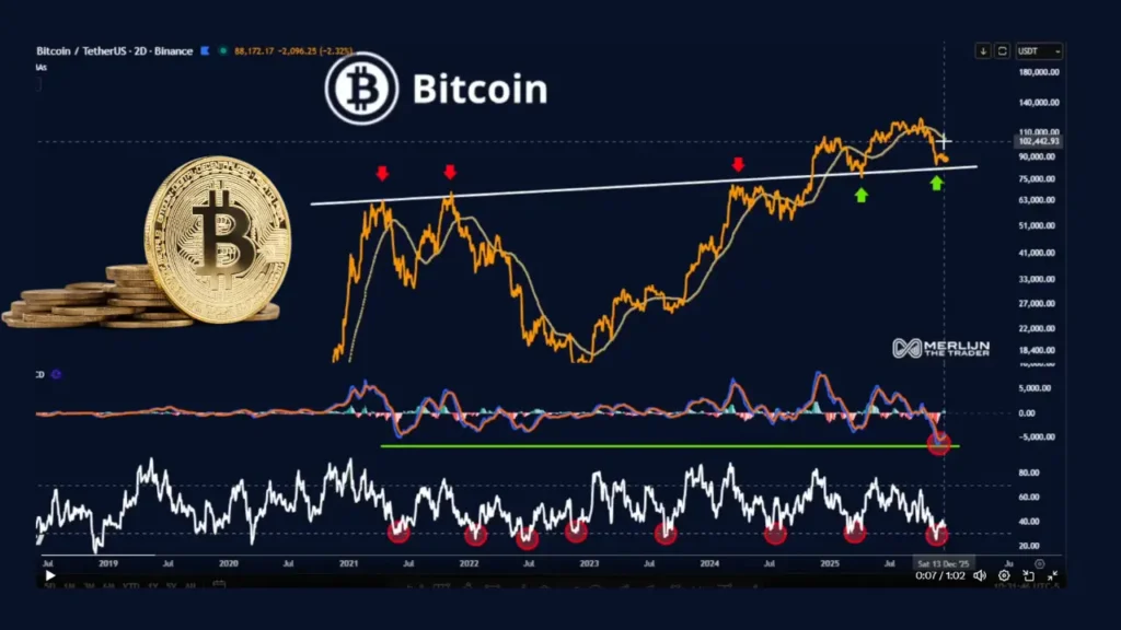 سیگنال عجیب RSI؛ آیا جهش انفجاری بیت کوین در راه است؟