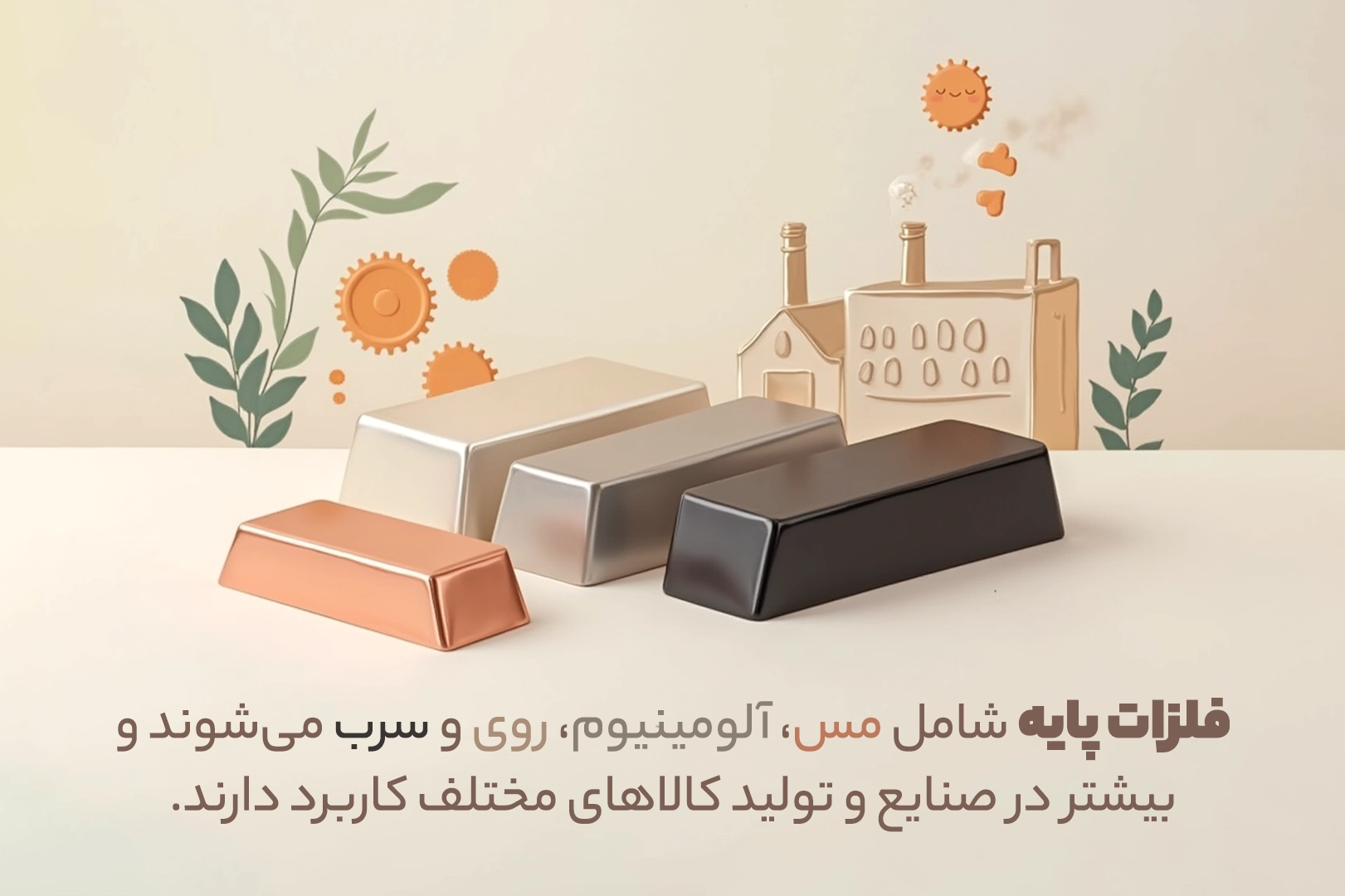 معرفی فلزات پایه