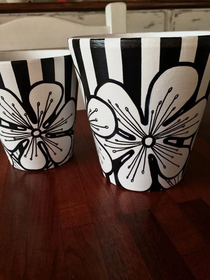 نقاشی گلدان