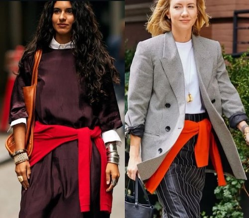 بافت قرمز و ده استایل