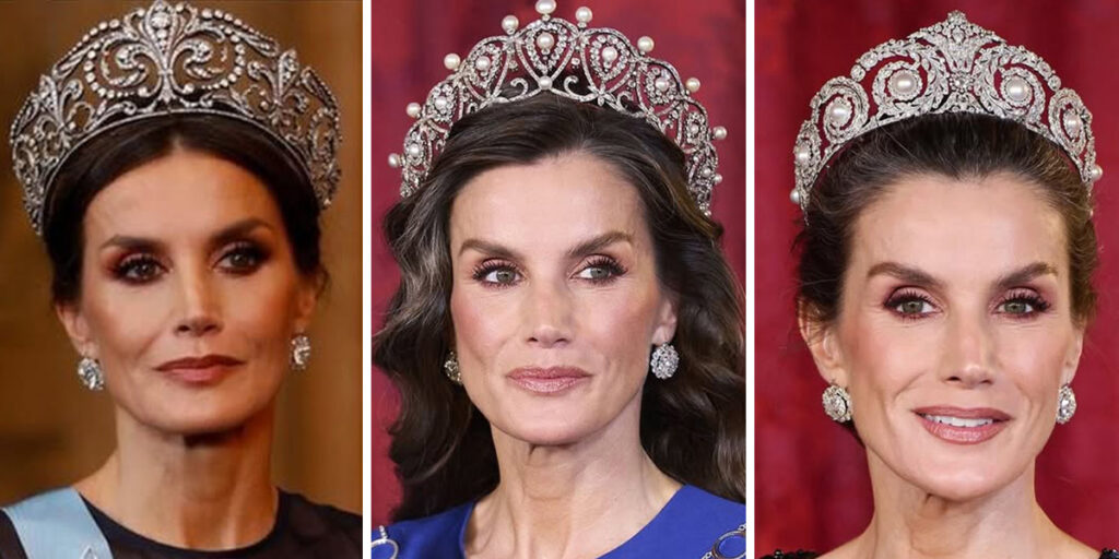 تاج‌های تاریخی ملکه لتیزیا