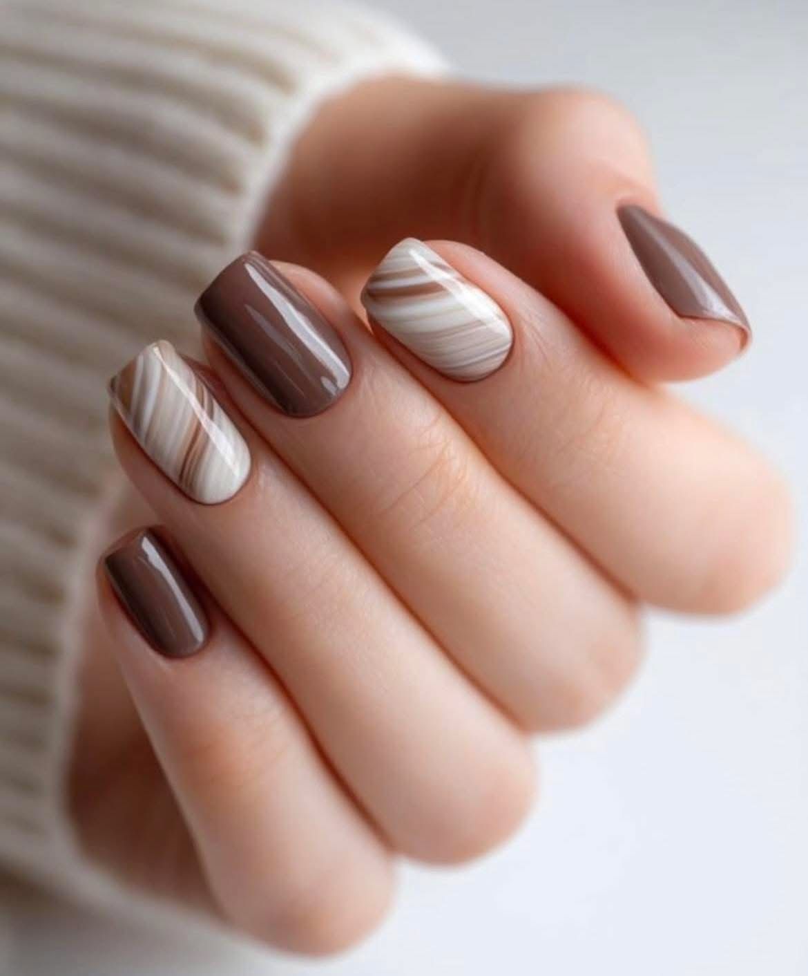 لاک ژل آیس موکا