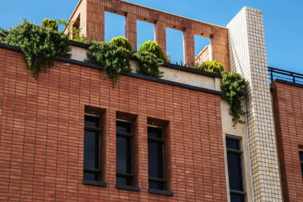 ساختمان آجری - آجرنما 