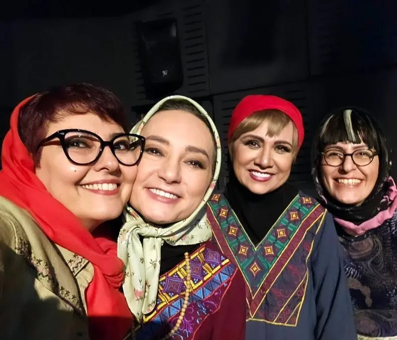 آناهیتا همتی، سوسن پرور، سحر ولدبیگی و فلورا سام