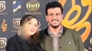 اولین حضور رسمی امیرحسین قیاسی با همسر خوش‌استایلش در جشن حافظ همه را شگفت‌زده کرد!
